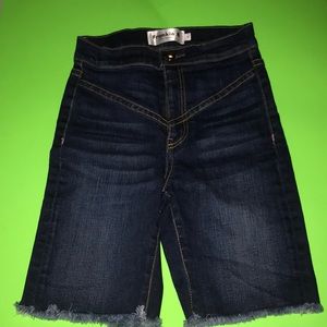 New Frankie B Girls Jean Shorts